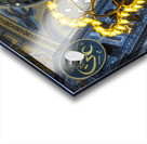 detail of the candelabrum and the ceiling of the hagia sophia mo Acrylic print