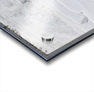natural white thermal baths in pamukkale Acrylic print