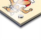 vintage arizona wildcat track cartoon art row1.jp Acrylic print