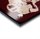 vintage aggies football art  Acrylic print