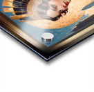 An Art Deco Beauty By A Golden Disc Captivating AI Concept Art by Xzendor7 Acrylic print