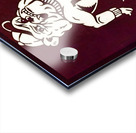 Vintage Miss State U Acrylic print