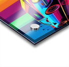 Neon Drive: Retro Futurism in Motion Acrylic print