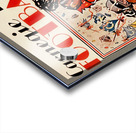 1928 Carnegie Tech Football Program Art Acrylic print