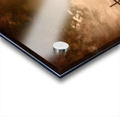 Old Ship on the seaside and woman Acrylic print