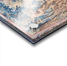 Detail of antique Italian tapestry in Borromeo Palace. Ancient d Acrylic print