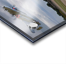 B-25 Mitchell Bomber with Dodge WW2 Military Truck Acrylic print