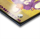 1956 washington football viewfinder remix art Acrylic print