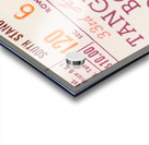 1978 Tangerine Bowl Ticket Stub Art Acrylic print