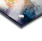 the wall panel features an intricate nature inspi Acrylic print