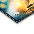 A girl standing on the ocean - photo by Art Digital Acrylic print