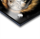 Default Create a roaring lions face with the black Acrylic print