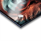 a detailed and artistic portrayal of a woman s face Acrylic print