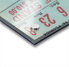 1979 Tulsa vs. Florida Football Ticket Art Acrylic print