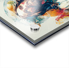 Abstract artistic representation of jesus christ Acrylic print