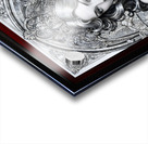 An Elegant Fantasy Girl Pin Up Illustration Beautiful AI Concept Art by Xzendor7 Acrylic print