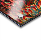 ai artist debra amerson plant artistryorange gold Acrylic print