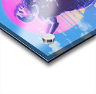 Retro Kylian Mbappe Poster Acrylic print