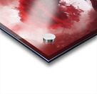 tree in red color and water esrgan Acrylic print