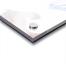 Abstract Pale Lilies Acrylic print