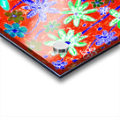 Abstract Colourful Floral Display Acrylic print