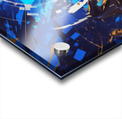 Watercolor painting with multi colored abstract backgrounds generative AI Acrylic print