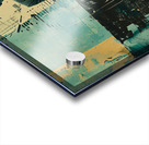 Watercolor painting with multi colored abstract backgrounds generative AI Acrylic print