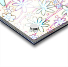 Abstract Pastel Floral Display Acrylic print