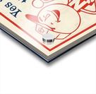 Vintage Northwestern Bank Minnesota Twins Ad Acrylic print