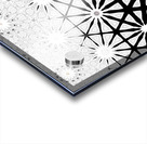 Abstract Black and White Stars Design Acrylic print