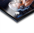 I Know Something About Chemistry Says A Captivating Sensual Pin Up Girl In Lingerie Gorgeous AI Concept Art by Xzendor7 Acrylic print