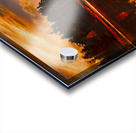 Ox Bow Bend and Mt Moran at Sunset Acrylic print