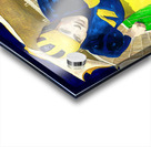 1947 michigan football art remix Acrylic print