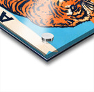 1958 Auburn Ticket Stub Remix Art Acrylic print