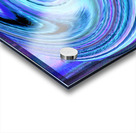 Abstract Swirling Blue Lochan Water Reflections  Acrylic print