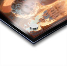 A Sensual Exquisite Baroque Portrait Of A Regal Beauty In Lingerie Mesmerizing AI Concept Art by Xzendor7 Acrylic print