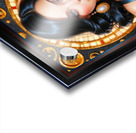 Classic Elegance Of An Enchanting Retro Fusion Pin Up Beauty Mesmerizing AI Concept Art by Xzendor7 Acrylic print