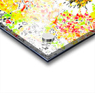 Abstract Vibrant Daisy Flower Acrylic print