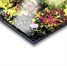 Abstract Chaotic Green Daisy Flower  Acrylic print