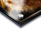 A Captivating Ethereal Beauty With Golden Curls Mesmerizing AI Concept Art by Xzendor7 Acrylic print