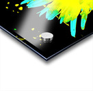 Abstract  Impressions of a Neon Illuminated Daisy Flower  Acrylic print