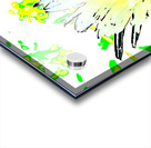 Abstract Summer Daisy Flower with a Yellow Centre Acrylic print