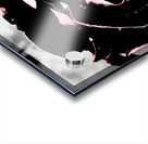 Abstract Dark Pink Rose Acrylic print