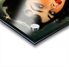 Enchanting Vintage Halloween Witch Art Print - Retro Gothic Acrylic print