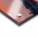 Low Country Shrimper Fog Sunset Acrylic print