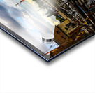 Honfleur Sunset Harbor Panorama Acrylic print