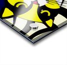Minimalist Retro Pop Art Abstract Cat Painting Acrylic print