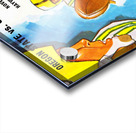 1963 oregon oregon state football cover art Acrylic print