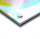 Abstract Cool Pastel Swirl Acrylic print