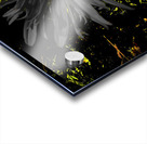 Abstract Dark Daisy Acrylic print